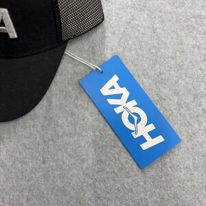 Hoka Black Core Logo Trucker Hat BRAND NEW w/Tags Never Worn